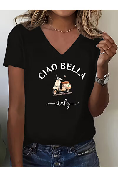 YUNAYT ΓΥΝΑΙΚΕΙΟ ΜΠΛΟΥΖΑΚΙ ΜΕ ΛΑΜΨΗ ΣΕ ΣΧΗΜΑ V ΚΑΙ ΣΤΑΜΠΑ