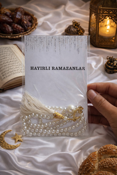 MyGift Ramazan Hediyesi 10 Adet Kartlı Tesbih