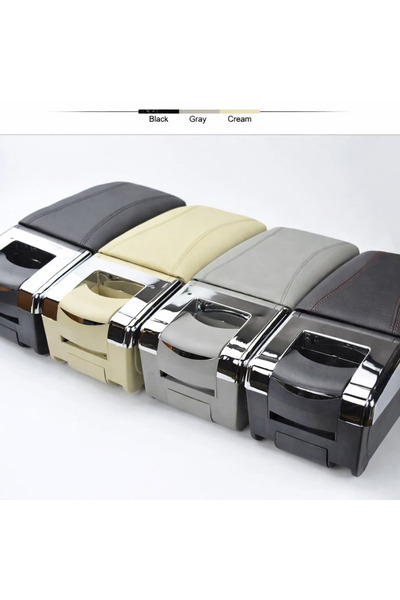 Güneş Oto Araç İçi Kolçak Lüks Geniş Tip Sürgülü | Renk Seçenekli, Üniversal ...