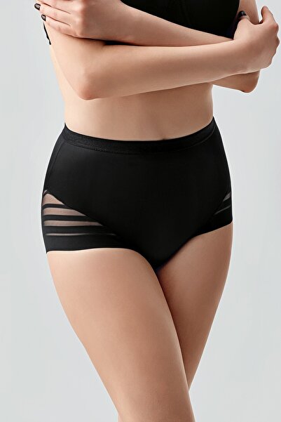 NEWBRA LINGERIE Tulle Detailed High Waist Corset Panties, 369301