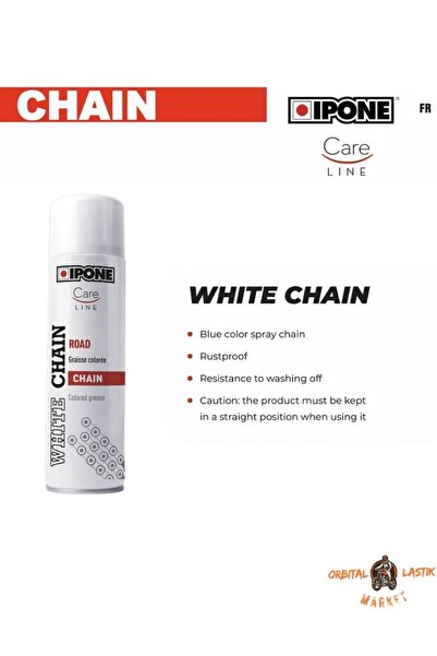 Ipone WHITE CHAIN - 250ML BEYAZ ZİNCİR YAĞI