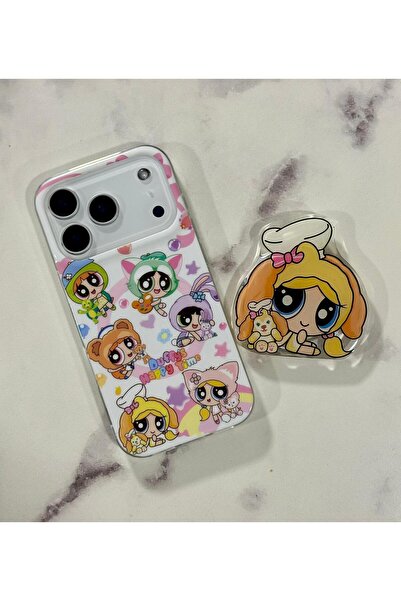 daystar حافظة هاتف متوافقة مع آيفون 17 برو ماكس مع حامل MagSafe Popsoket وشخص...