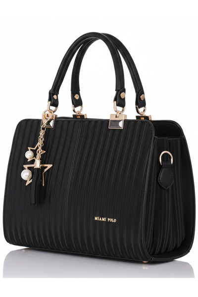 Çanta Trend Miami Polo Clup Women's Handbag with Accessories and Gift