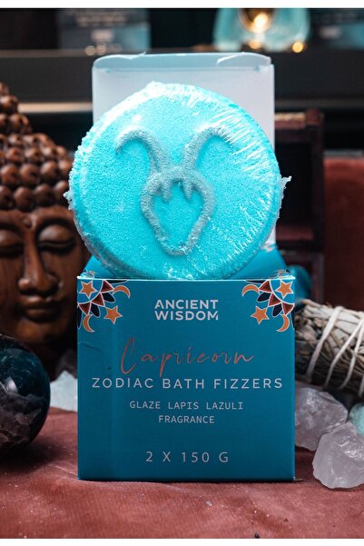 AW Gifts Zodiac Bath Bomb Set with Horoscope - Capricorn
