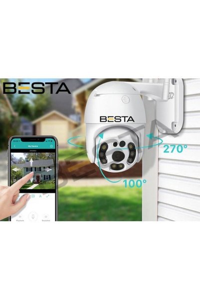 NW NessiWorld 2 Mp Outdoor Wireless Ptz Security Camera Kd-1701