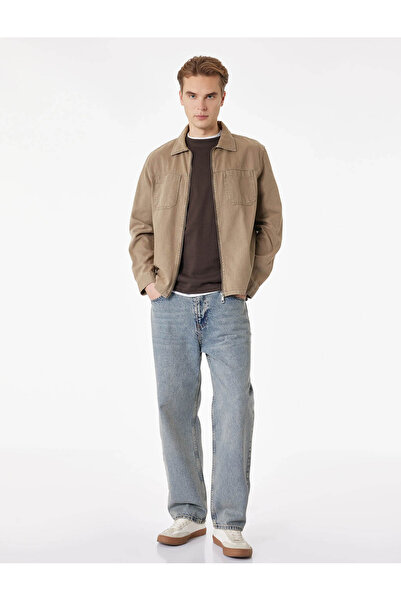 Koton Pamuklu Bol Oversize Normal Paça Baggy Jean Pantolon