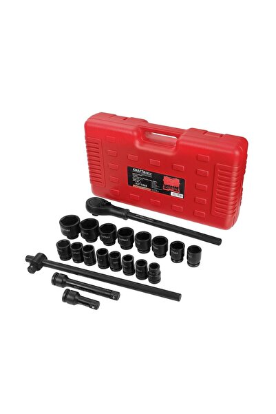 Kraft&dele Set clichet, extensii, chei tubulare cu impact de 3/4 inch, 21 buc...