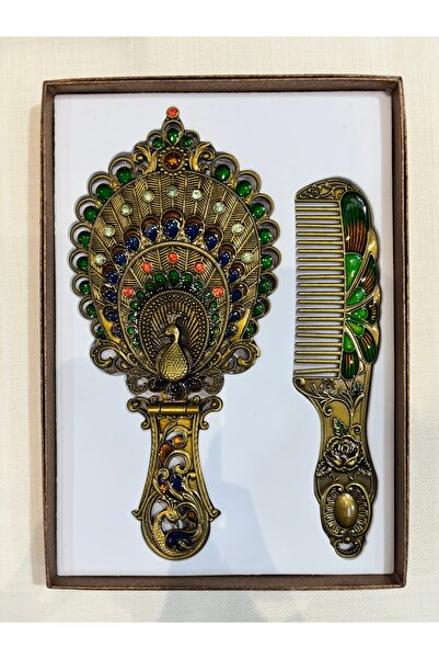 MELOŞ HOME Otantik Ayna Tarak Seti