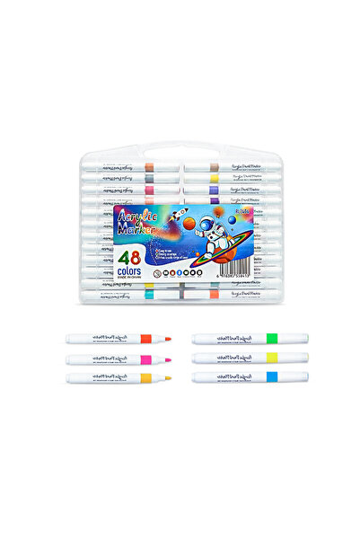 MA Acrylic Marker Set – 48 Colors