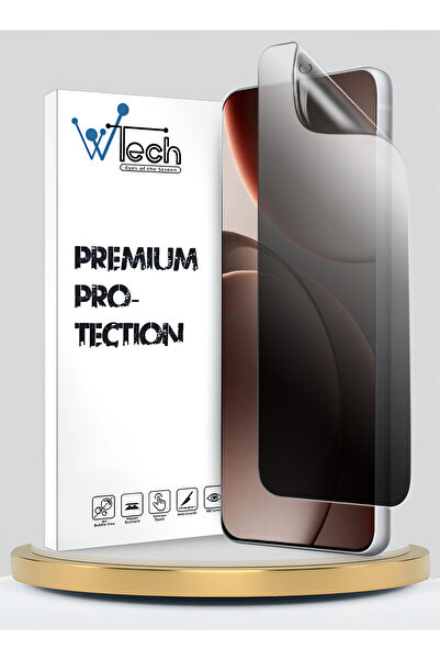 Wtech فيلم حماية هيدروجيل فاخر مضاد للتجسس لهاتف أوبو فايند إكس 9 برو 5G 2025...