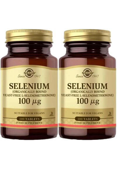Solgar Selenium 100 Mcg 100 Tablets 2 Pieces