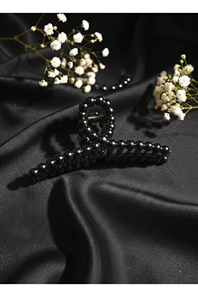 MY VİNTAGE Γυναικεία φουρκέτα μαλλιών με λεπτομέρεια από πέρλες, κομψό κλιπ μ...