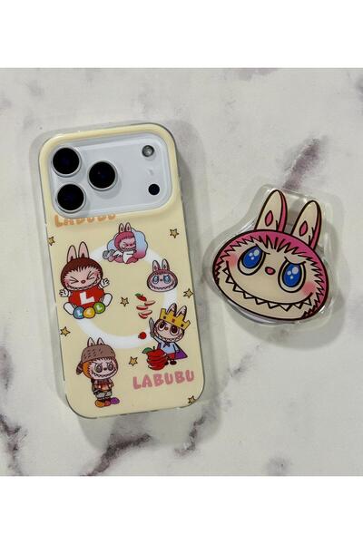 daystar حافظة هاتف مع حامل متوافقة مع آيفون 17 برو ماكس مع تصميم لابوبو وMagS...