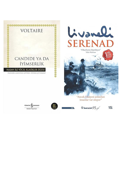 TÜRKİYE İŞ BANKASI KÜLTÜR YAYINLARI Candide ya da İyimserlik... +1 Kitap