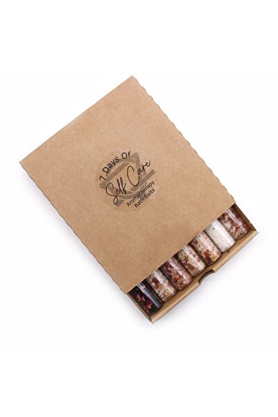 Namaruna Săruri de baie în sticluțe - Cutie cadou cu 7 bucăți