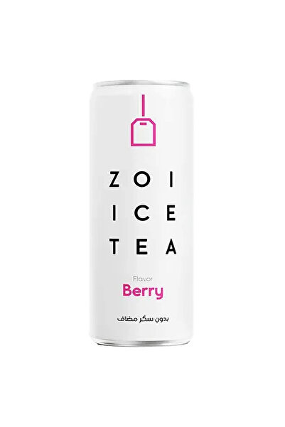 Zoi Ice Tea زوي ايس تي بالتوت 24*320مل علبة