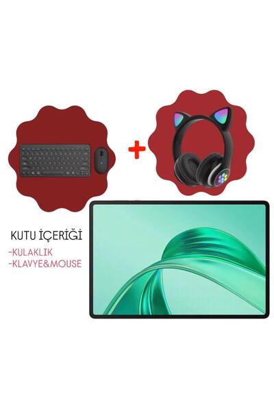 HONOR Pad X8a 2.4Ghz 4Gb 128Gb 11''-Android Tablet+kulaklık+klavye ve mouse