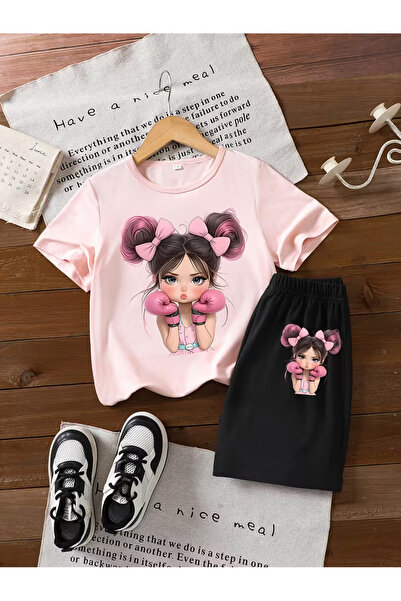 Cevval Children's T-Shirt and Pocket Shorts Set