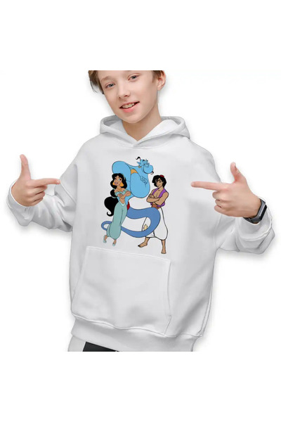 OEM Aladdin Jasmine Aladdin Genie Ghost Kids Sweatshirt Boys
