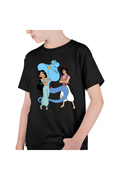 OEM Tricou Copii Baieti Aladdin Jasmine Aladdin Genie Duh