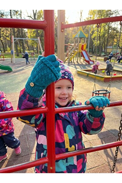 PIECE SIGNATURE Luxury Covered Cut-Finger Gloves for Teenagers (Ages 7-10)