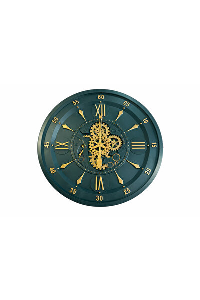 ÇARKLI DUVAR SAATİ METAL KASA 80 CM