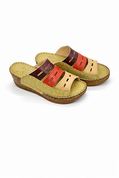 Lively Stylish Liora Women's Genuine Leather Brown Navy Blue Mustard Colored ...