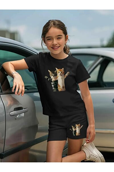 Cevval Dječja majica i set kratkih hlača sa džepovima