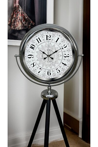 Nemere Elegance Patterned Tripod Stand Clock Nemerehome