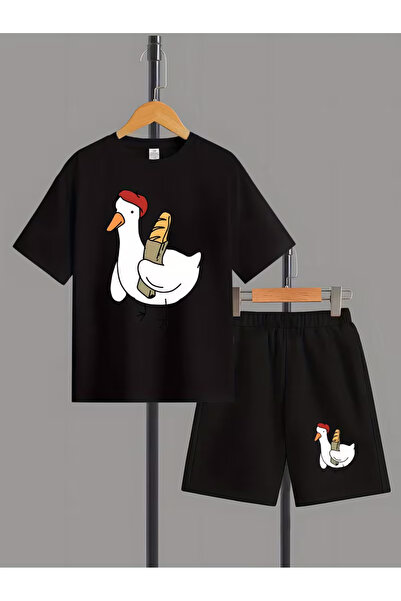 Cevval Σετ παιδικό μπλουζάκι και σορτς τσέπης