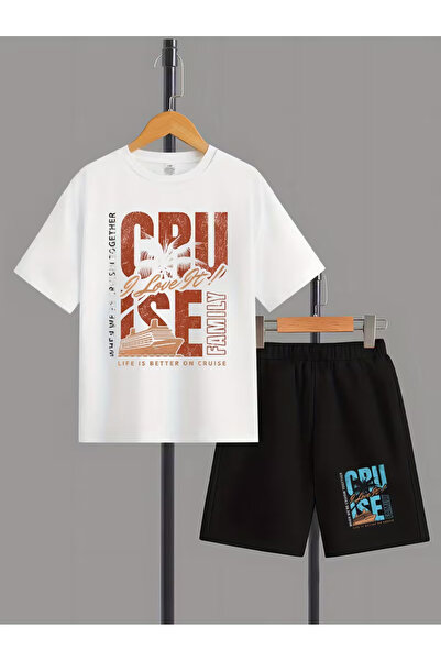 Cevval Children's T-Shirt and Pocket Shorts Set