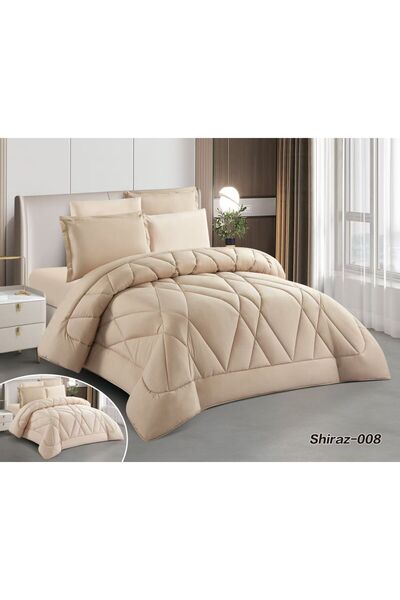 Afkar Albayet Plain microfiber double bed sheet set 230*250 - Double bed comf...