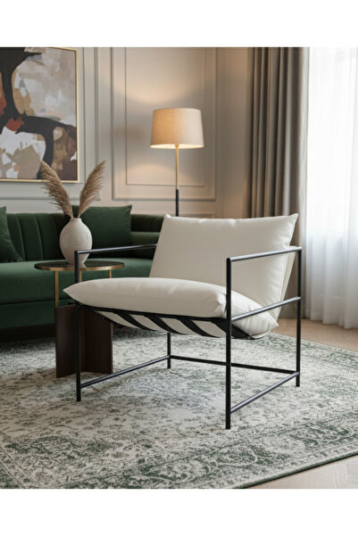 SLLER Klas Model Metal İskeletli Portatif Berjer ,Suni Deri Döşemeli Portatif...