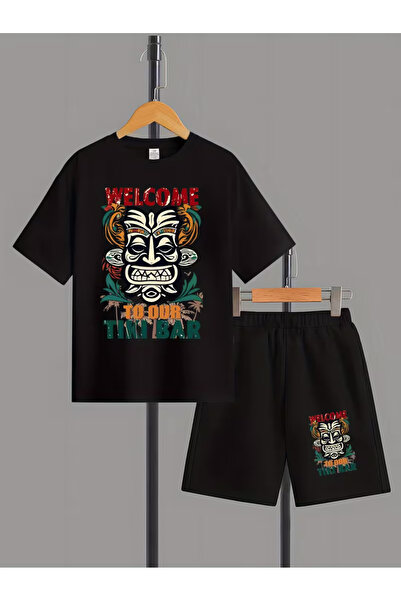 Cevval Dječja majica i set kratkih hlača sa džepovima