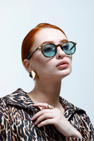 MOONMEE ZEBA - Unisex Güneş Gözlüğü Çok Renkli UV400 Korumalı