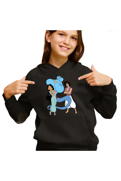 OEM Aladdin Jasmine Aladdin Genie Ghost Kids Sweatshirt for Girls
