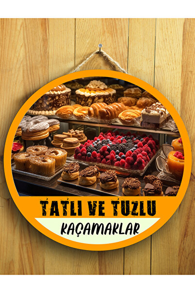 Mayeka Cafeler Restoranlar Pastaneler Tatlıcılar İçin Pastane Duvar Kapı Tabl...