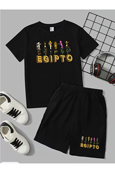 Cevval Dječja majica i set kratkih hlača sa džepovima