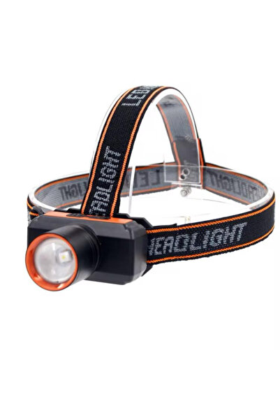 MA Lanternă frontală LED reîncărcabilă cu bandă elastică, lumină puternică