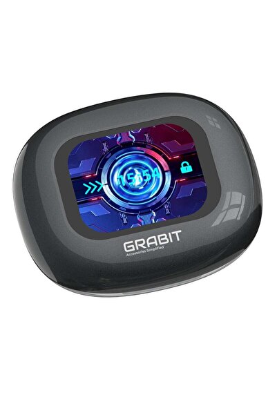 Grabit سماعات رأس لاسلكية بلوتوث مفتوحة الأذن من جي-ريز، سماعات رياضية بتقنية...