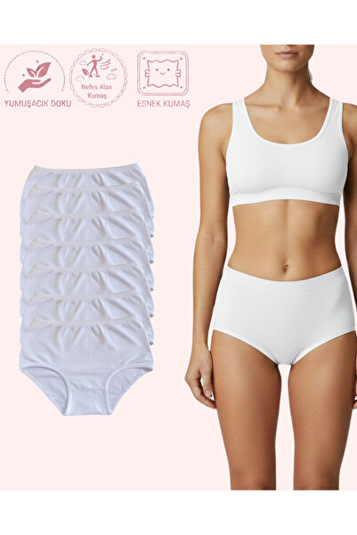 NO BRAND Women's High Waist Cotton Combed Cotton Panties |   Daily Underwear ...