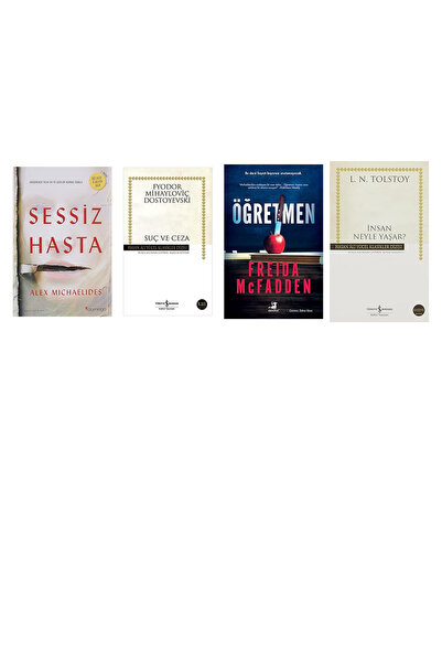 TÜRKİYE İŞ BANKASI KÜLTÜR YAYINLARI Sessiz Hasta... +3 Kitap