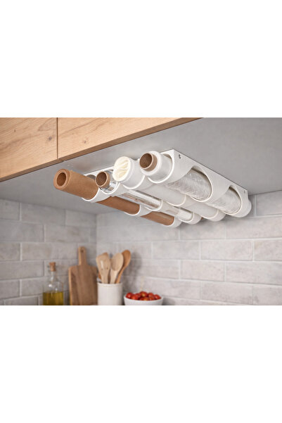 ZaxisStudio3D منظم أدوات المطبخ - حامل جداري لتنظيم الأغشية القابلة للتمدد وو...