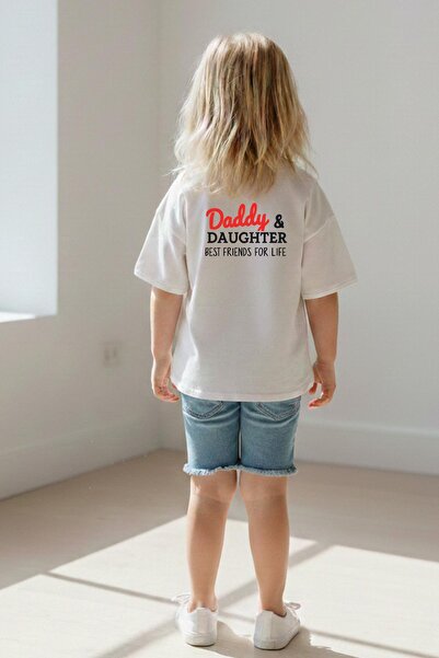 Monila Детска памучна тениска с принт на велосипед на врата