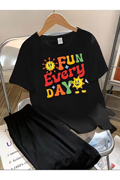 Cevval Dječja majica i set kratkih hlača sa džepovima