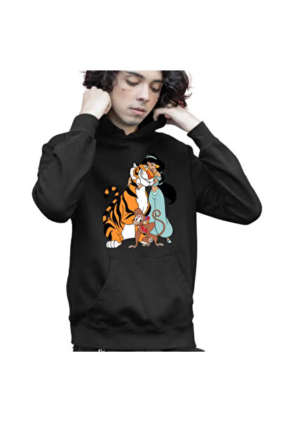 OEM Kids Boys Aladdin Jasmine Abu Rajah Imperial Tiger Sweatshirt