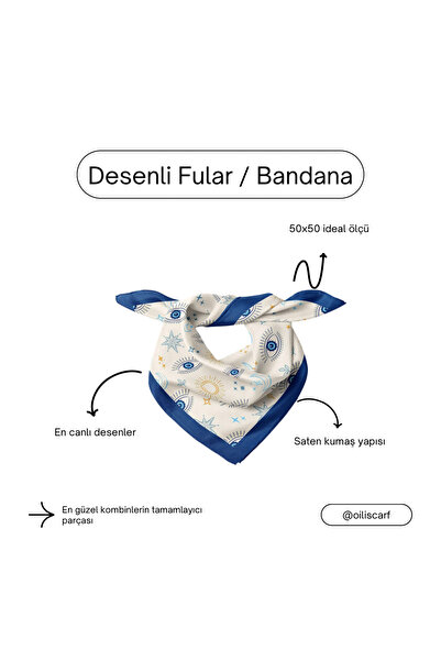 İTHALSCARF منديل وشاح منقوش