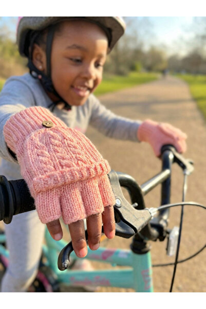 PIECE SIGNATURE Luxury Covered Cut-Finger Gloves for Teenagers (Ages 7-10)