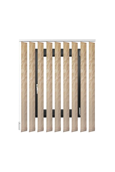 MC&A Amenajari Jaluzele Verticale Textile , BEJ , L 80 cm X H 100 cm