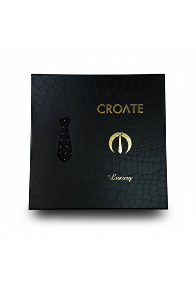 CROATE Premium Men's Tie Set – Luxury Gift Box with Stylish Handkerchief & Cu...